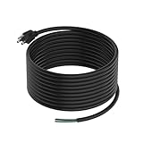 20ft 14 Gauge 3 Prong Heavy Duty Replacement Power Supply Cord Cable - Heavy Duty Power Cord for Power Tools...