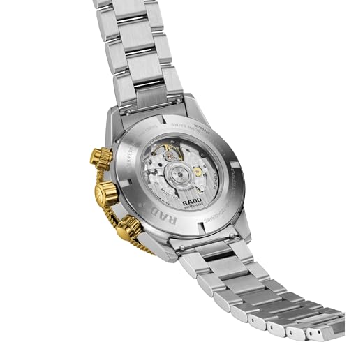 Rado -Captain Cook-Mens-Swiss Automatic Watch-Stainless Steel PVD-Sapphire Crystal -43mm4