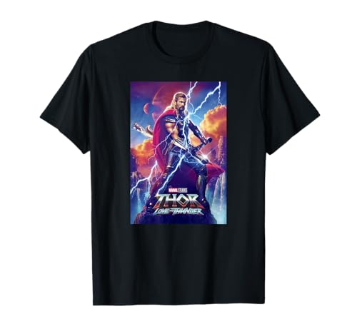Marvel Thor: Love and Thunder Thor Odinson Poster Camiseta