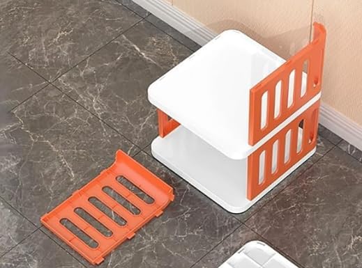 Modern Vertical Multi-Level Shoe Rack Organizer