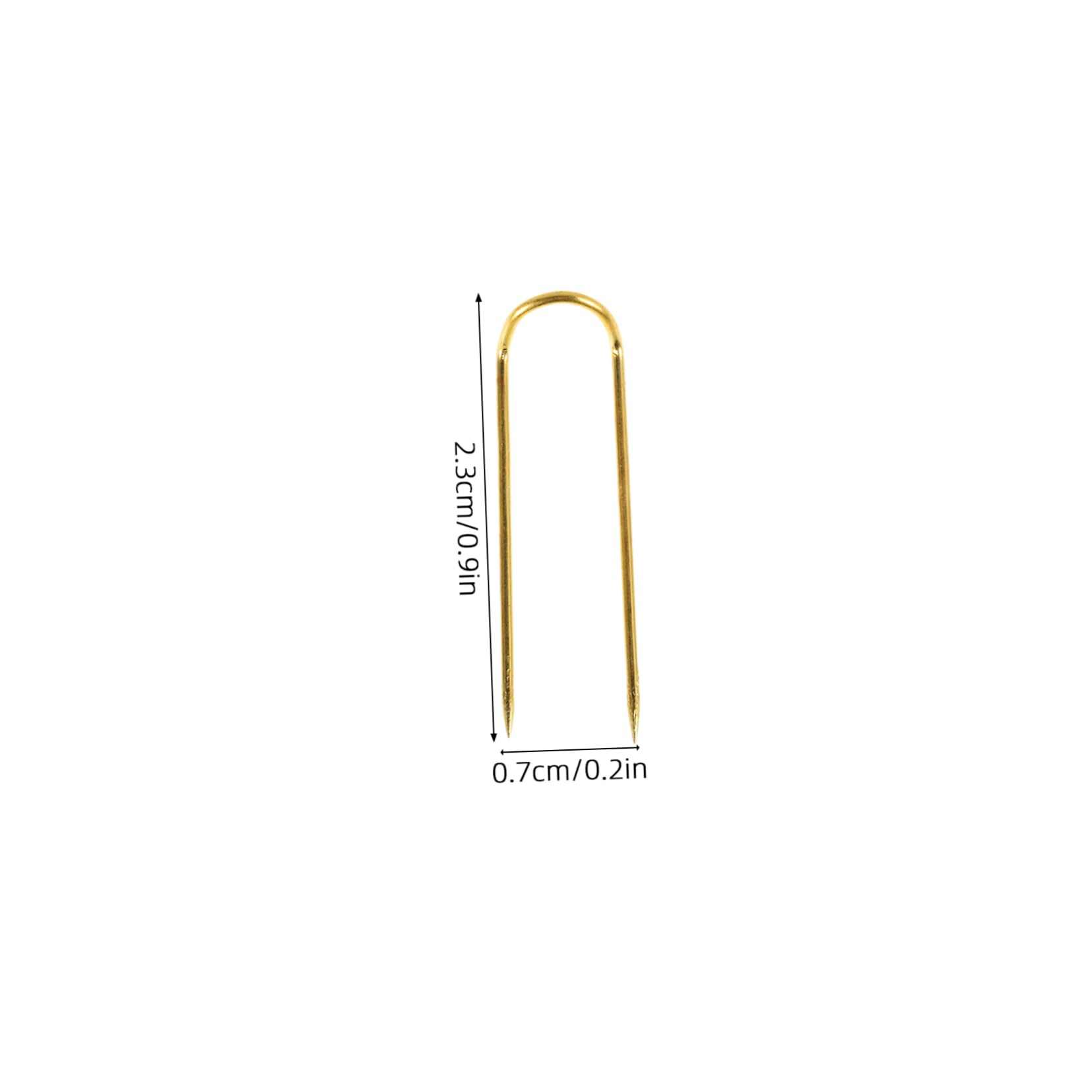 Housoutil 100 Pcs Heavy Duty Sewing Needles Curved Needles for Quilting Embroidery Upholstery Hair Extension Long Sewing Pins