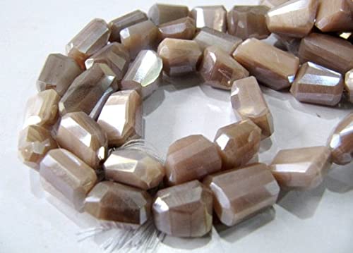 Pierre de lune pêche LKBEADS perles naturelles 6x10-10x14mm pour collier et bracelet