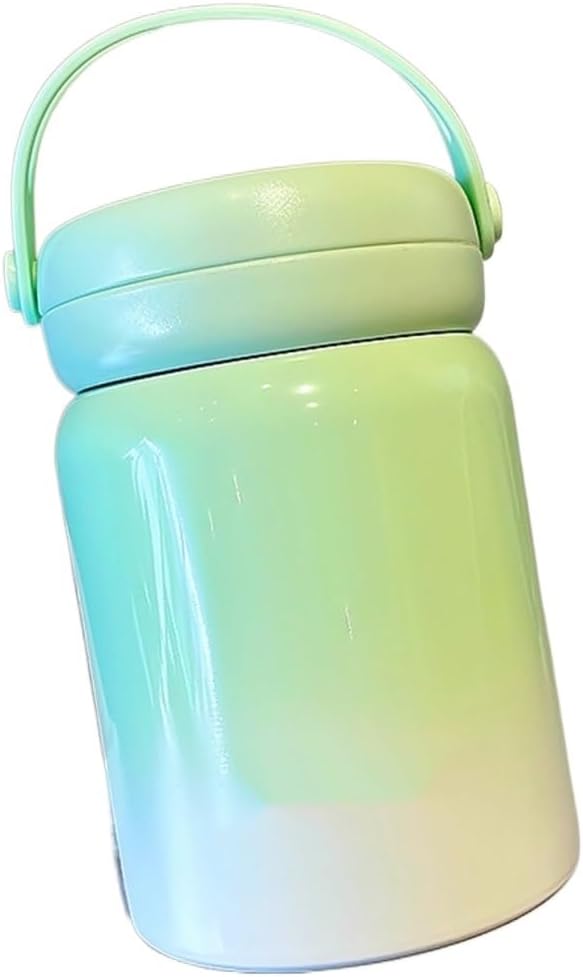 Bottle Portable Milk Coffee Insulated Cup Leak Proof Flasks For Outdoor Travel(E)