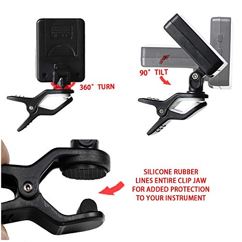 image for Guitar Tuner,Aoiutrn Digital Electronic High Precision Calibration Tun