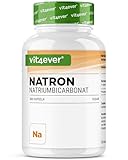 vit4ever Natron Kapseln 1000 mg - 300 Kapseln - hochdosiertes Natriumhydrogencarbonat - vegan, ohne unnötige Zusätze, Natron Kapseln hochdosiert