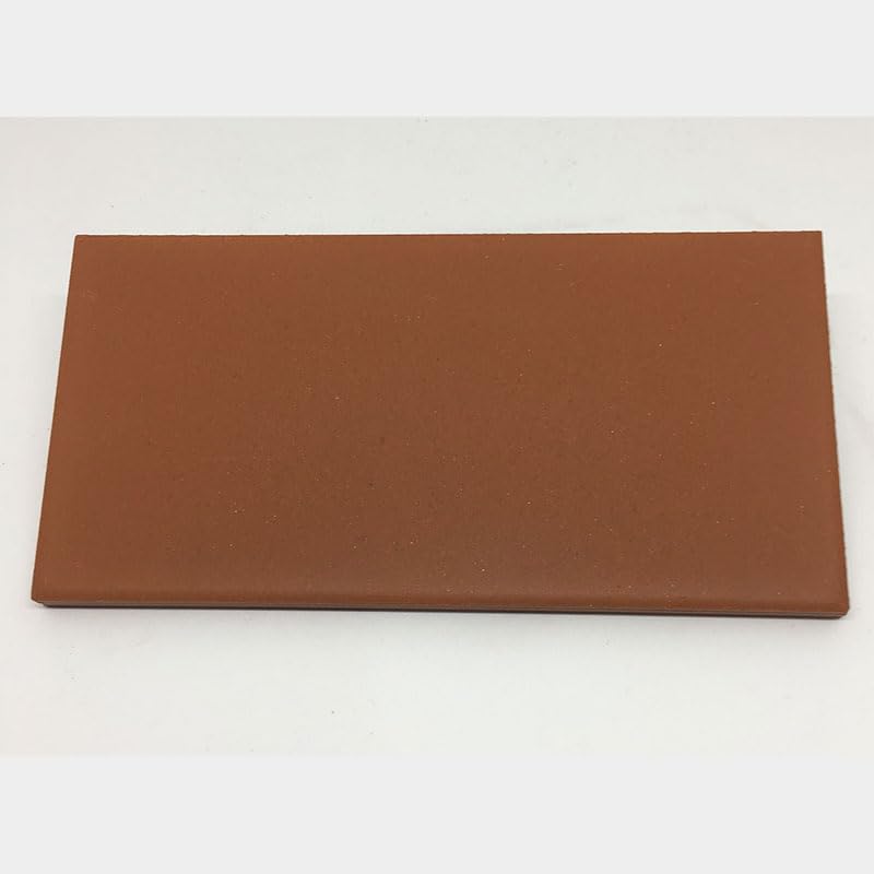 CERAMICHE GRES ROSSO LISCIO 10 x 20 cm PER PAVIMENTO SCATOLA DA 32 pz (0,64 mq)