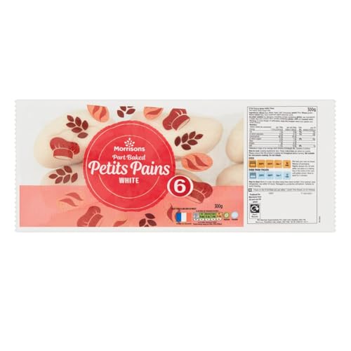 Morrisons Part Bake White Rolls 6 Pack
