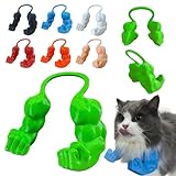 猫の筋肉の腕 ペット コスプレ 猫 筋肉 おもちゃ 猫のための強い腕 創造的な巨大な腕 面白い ペットの小道具 吊り腕 誕生日パーティー ハロウィン クリスマス コスチューム アクセサリー ペット用品 (ホワイト)