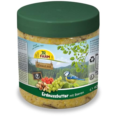 JR FARM Garden PPot Erdnussbutter Beeren 400g