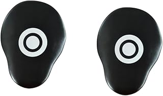 INOOMP 2piezas Cojín De Boxeo Profesional Pu Almohadilla De Entrenamiento Para Hombres y Mujeres Color Negro Único Para Competición y Práctica