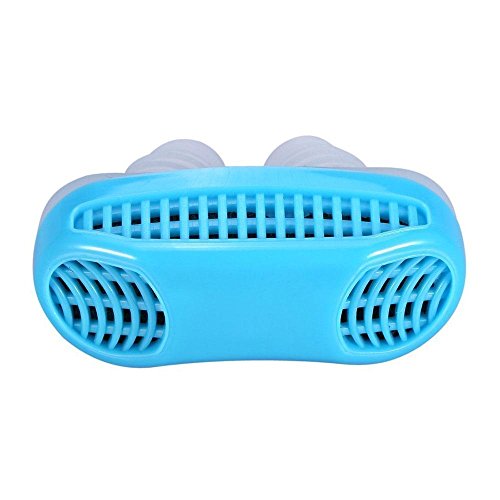AOLVO Silicona Anti ronquidos fácil Dormir Respirar de Ayuda aliviar Pinza de Nariz para purificador de Aire 3 Colores