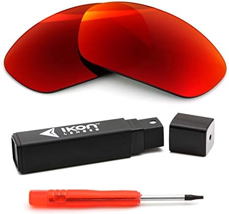 IKON LENSES Polarized Replacement Lenses For Oakley X-Metal Juliet Sunglasses (+ Red Mirror)