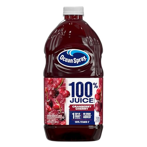 Ocean Spray® 100% Juice Cranberry Cherry Juice Blend, 64 Fl Oz Bottle