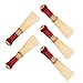 VGEBY 5Pcs Bassoon Reeds, Bassoon Reeds Medium Soft Cork Reeds with Case