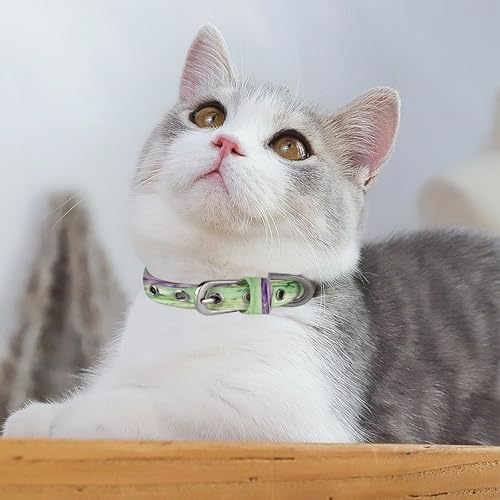 Collar para mascotas Oxford transpirable ajustable duradero resistente cachorros 6