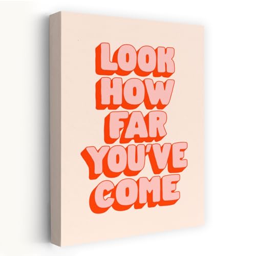 Trend Board Life Look How Far You'Ve Come Feebdd Abstract