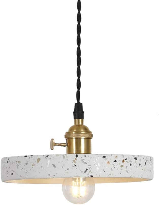 Suspension marbre pour table sombre GWJKG luminaire ajustable tête unique