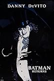BATMAN RETURNS (1992) Original Authentic Movie Promo Poster 13x19 - S/S - Michael Keaton - Danny DeVito - Michelle Pfeiffer - Christopher Walken
