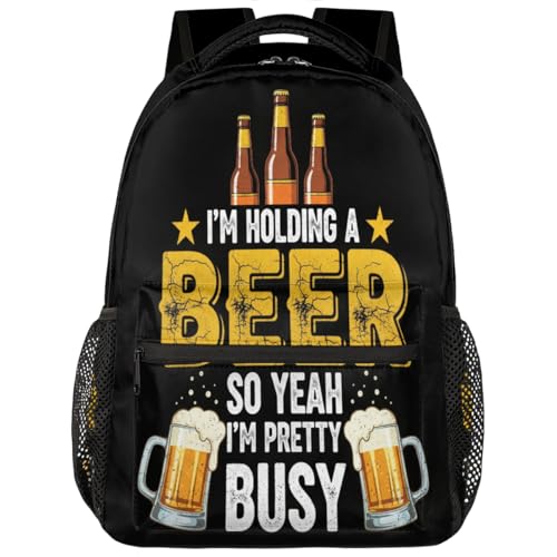 Mochila escolar ligera para instituto y universidad con compartimento laptop