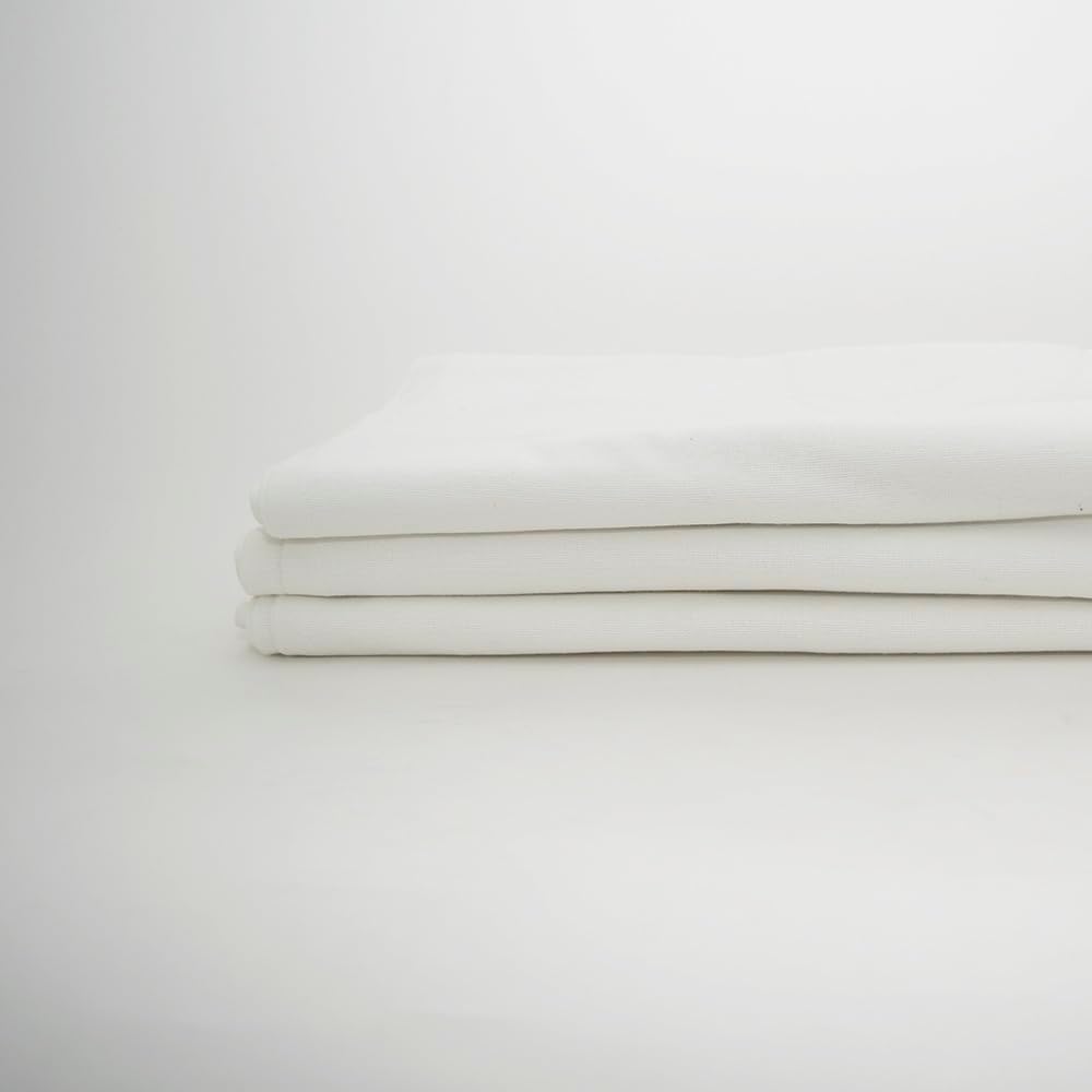 70x90 Hospital Bath Blanket – Bleached White Cotton Blend 1.75 lb – Soft, Absorbent & Lightweight Institutional Blanket for Hospitals, Clinics & Recovery Rooms (2)