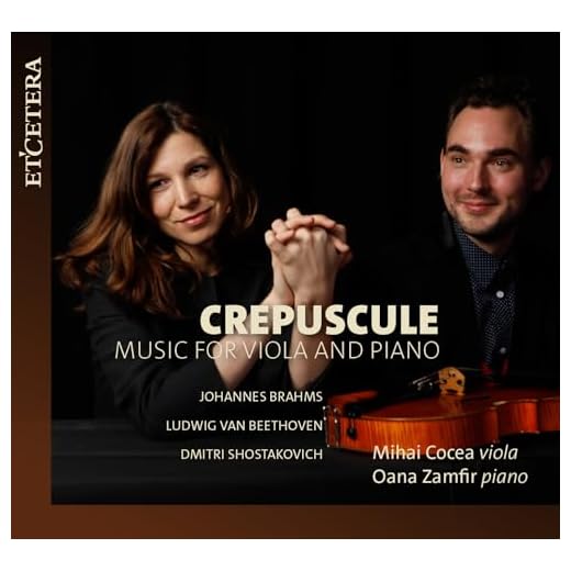 Crepuscule: Music for Viola and Piano