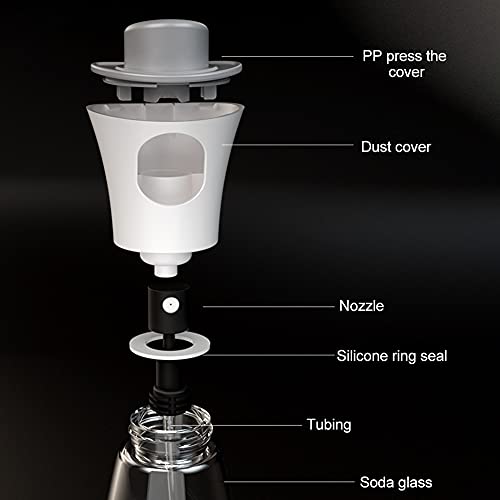 180ml Oil Sprayer Glass Oil Dispenser Bottle Spray Lemon Juice Sprayer for Cooking, Salad, Baking，Cleaning, Plants(White) by Saycker - Image 7