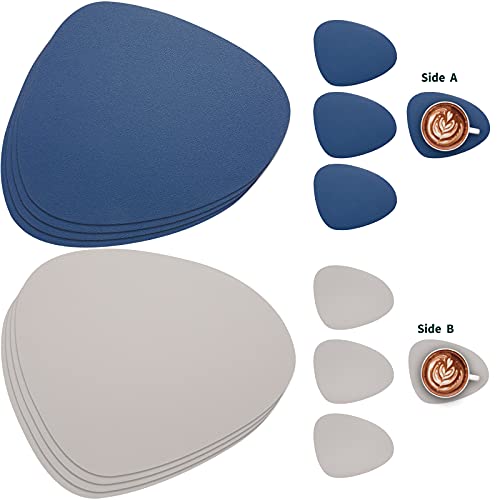 Myir JUN Leather Table Mats and Coasters - Image 2