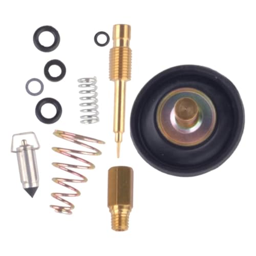 Reparación carburador XR500R Pro Link juntas flotador y válvula corte aire kit doble