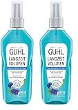 Guhl Föhn-Aktiv Styling Spray - Inhalt: 150 ml - Aus der Langzeit Volumen Serie - Haartyp: fein, kraftlos oder platt - Dermatologisch bestätigt (Packung mit 2)
