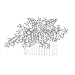 EVER FAITH Triple Flower Leaf Clear Austrian Crystal Hair Comb