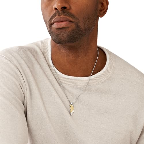 Image of Emporio Armani Stainless Steel Pendant or Chain Necklace for Men