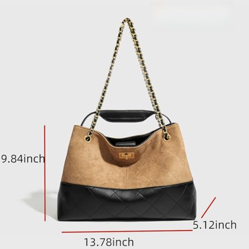 Bolso de hombro acolchado de cuero vegano para mujer miniatura 3