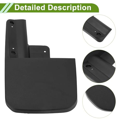 Image of Mud Flaps Splash Guards for Jeep Gladiator(Rubicon)2022-2024 Front and Rear Mud Guards 1 Set