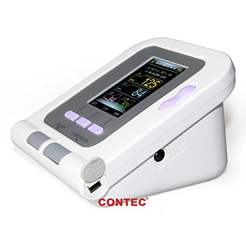 Cat/Dog/Animal/Vet Automatic Blood Pressure Monitor Electronic Sphygmomanometer Tonometer Spo2 Tongue Probe Pc Software Contec08A-Vet #TOP3