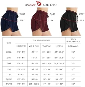 BALEAF Zwemshorts voor dames, UPF50 , sneldrogend, boardshorts, uv- bescherming, bikinishorts met zak, zwembroek met mesh, Donker Bla, L