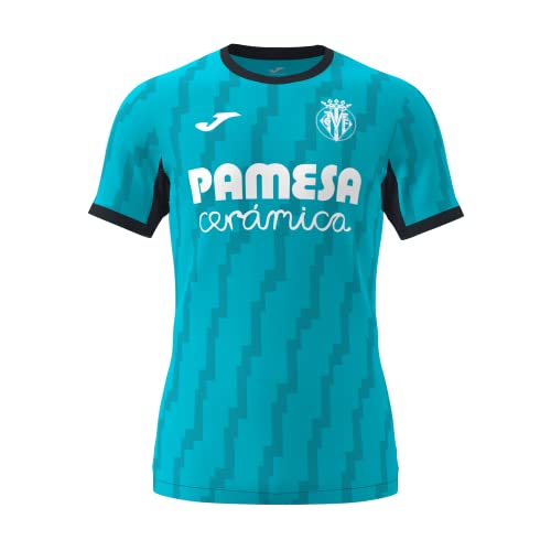 T-Shirt de Formation Officiel Villarreal CF Chemise Mixte à Haute Performance et Coutures Plates
