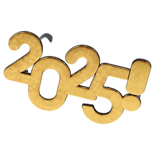 BESTYASH Lightweight Funny Glasses Year's Eve Party Glasses 2025 Graduation Celebration Eyewear