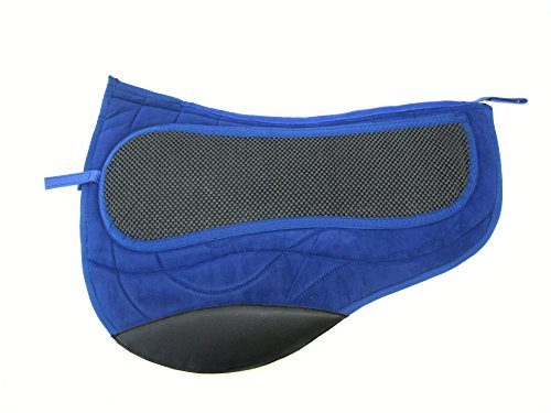 Foto von PS Pferdeartikel Kurzes Westernpad Round, Sandwichpad, 2 Kammern - Spezial Farbe braun