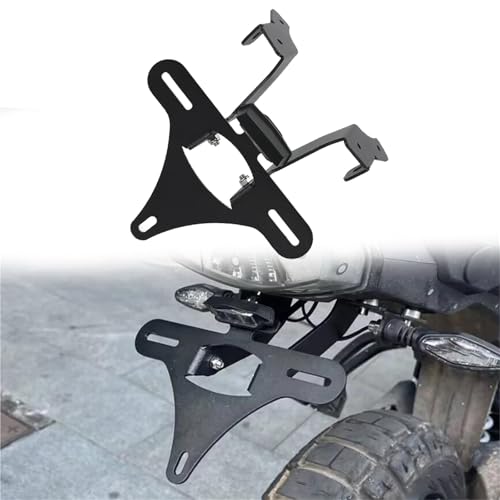 Motorcycle plate mount For CFMOTO 450MT 450 MT 2024 2025 Motorcycle Rear Tail License Plate Holder