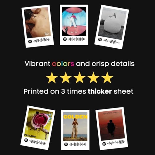 Image of Harry Styles Poster | Harry Styles Songs Polaroids (Set of 15) | Harry's Golden, Falling, Fine Line Songs Mini Poster (8 x 6 cm) Posters for Phone Accessories, Bedroom, Office, room decoration (Harry Styles)