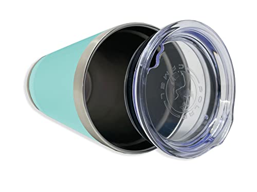 Lasergram 16Oz Vacuum Insulated Pint Tumbler, Lmt Licensed Massage Therapist, Personalized Engraving Included (Teal) #TOP1