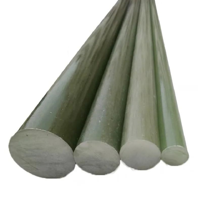 25mm 30mm Dia. Aqua Green G10 Insulating Rod FR-4 Epoxy Insulate Rod Fr4 Epoxy Bar Heat Insulation Resistant Stick 2Pcs(25mm)