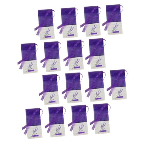 Bolsitas aromáticas de lavanda 15 pcs color púrpura miniatura 1