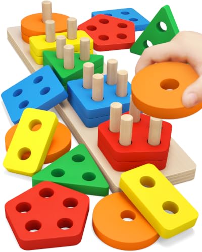 Montessori Toys for 1 2 3 Year Old Boys Girls Toddlers...