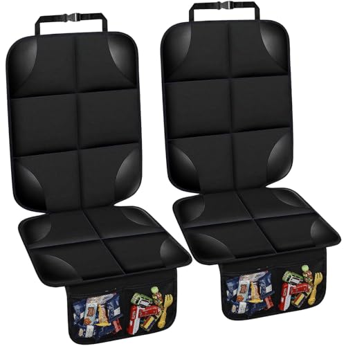 La mejor selección de Cubre Asientos para Autos Walmart al mejor precio. 44 LAIXIAO Protectores de Asiento de Coche Impermeables, Bolsas de Almacenamiento para Asiento, Protector de Seguridad (Negro 2 Pieza)