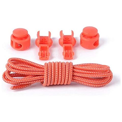 TAAOKA Elastic Shoelaces Orange (1 Pair) Cover