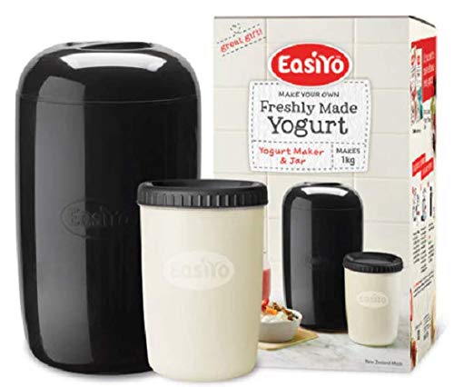 Easiyo Yogurt Maker, Black, Makes 1kg