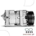 A-Premium AC Compressor with Clutch Compatible with Ford Mustang 4.0L 2007-2010, with FS18 Compressor, 6 Grooves