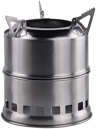 Wood Gas Wood-Burning Stove Portable Folding firewood Stove Camping Gasification Furnace