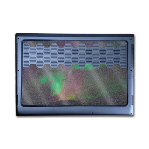 Image of Glossy Glitter Laptop Skin Compatible with Alienware M16 R2 (2024) - Aurora Borealis - Premium 3M Vinyl Protective Wrap Decal Cover - Easy to Apply | Crafted in The USA by MightySkins